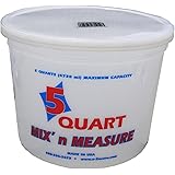 Encore Plastics 81166 Mix'N Measure Container, 5-Quart