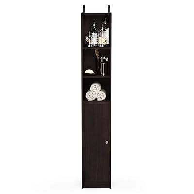 Buy Furinno Indo Slim Door Bath Cabinet Espresso Online In Indonesia B07pwlpwxc