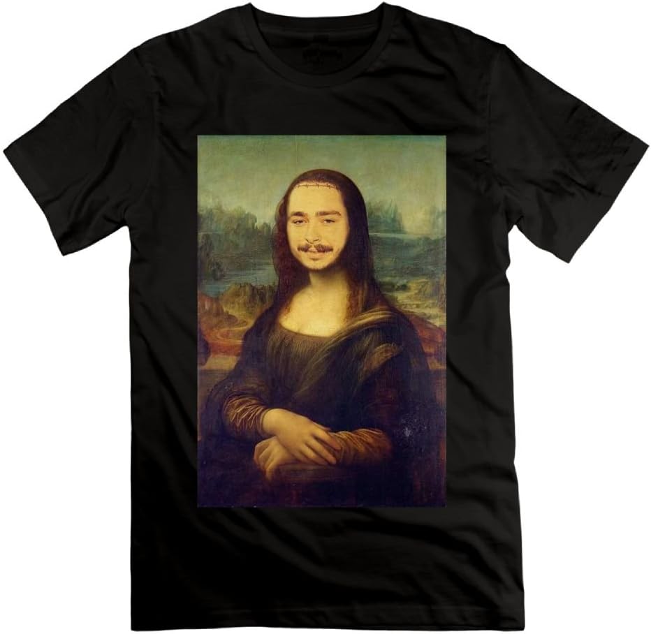 HLSM Post Malone Personalized Stylish Shirt for Men Black