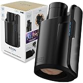 KIIROO Keon Automatic Male Masturbator with Stroker Sleeve | App Control, Wi-Fi &amp; Bluetooth, Hands-Free Design, Up to 230 Movements Per Minute, Interactive USB Rechargeable Device