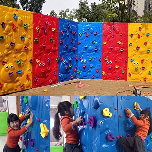 Lehom 20 Rocks Climbing Holds with Mounting Hardware Kids Climbing Grips for Your DIY Rock Stone Wall,Ages 3 Years and Older