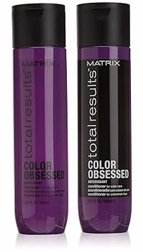 Matrix Total Results Color Obsessed Conditioner 300ml + Shampoo 300ml, für coloriertes Haar, Duopack