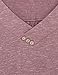Vinmatto Women's Summer Short Sleeve V Neck Flowy Tunic Top(L,Pink)