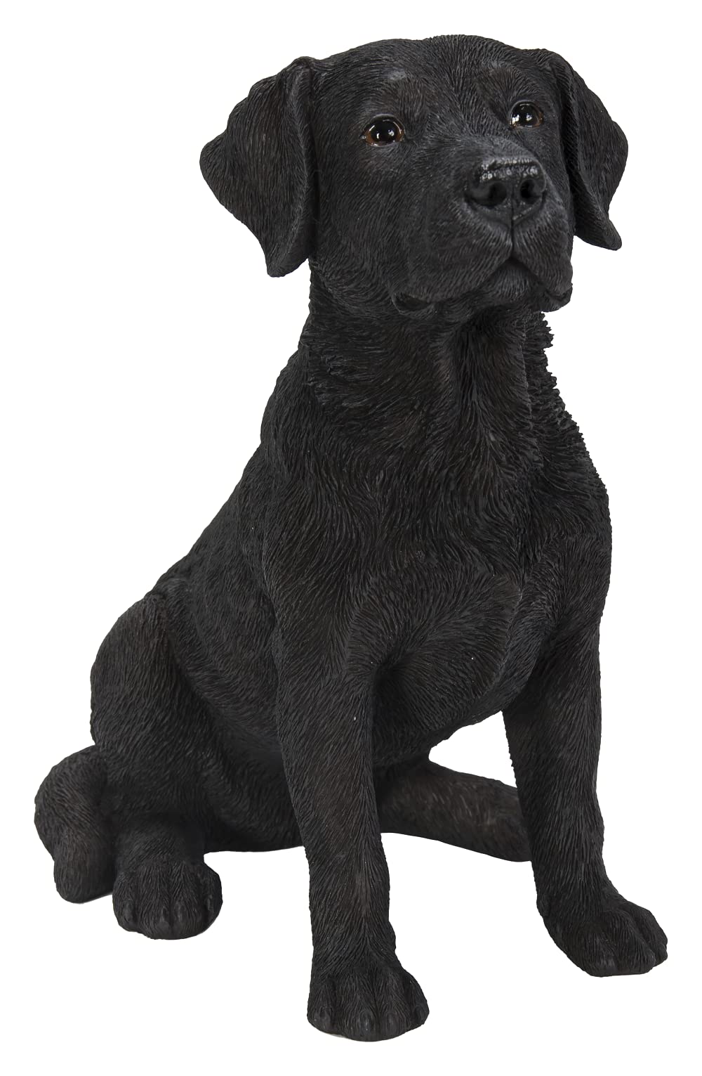 Vivid arts hollow resin black labrador 21cm