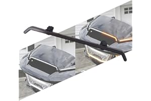 HCmotorku Running Turn Signal Light Windshield Windscreen Trim Fit for Harley Road Glide CVO ST FLTRXSTSE FLTRX 2024-Later CV