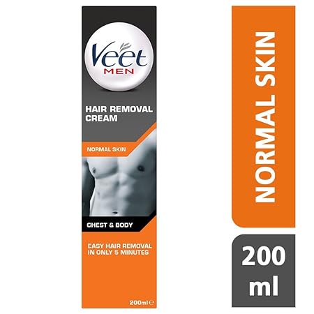 Veet Gelcreme für Herren- 1er Pack, 200 ml (Verpackung kann variieren)