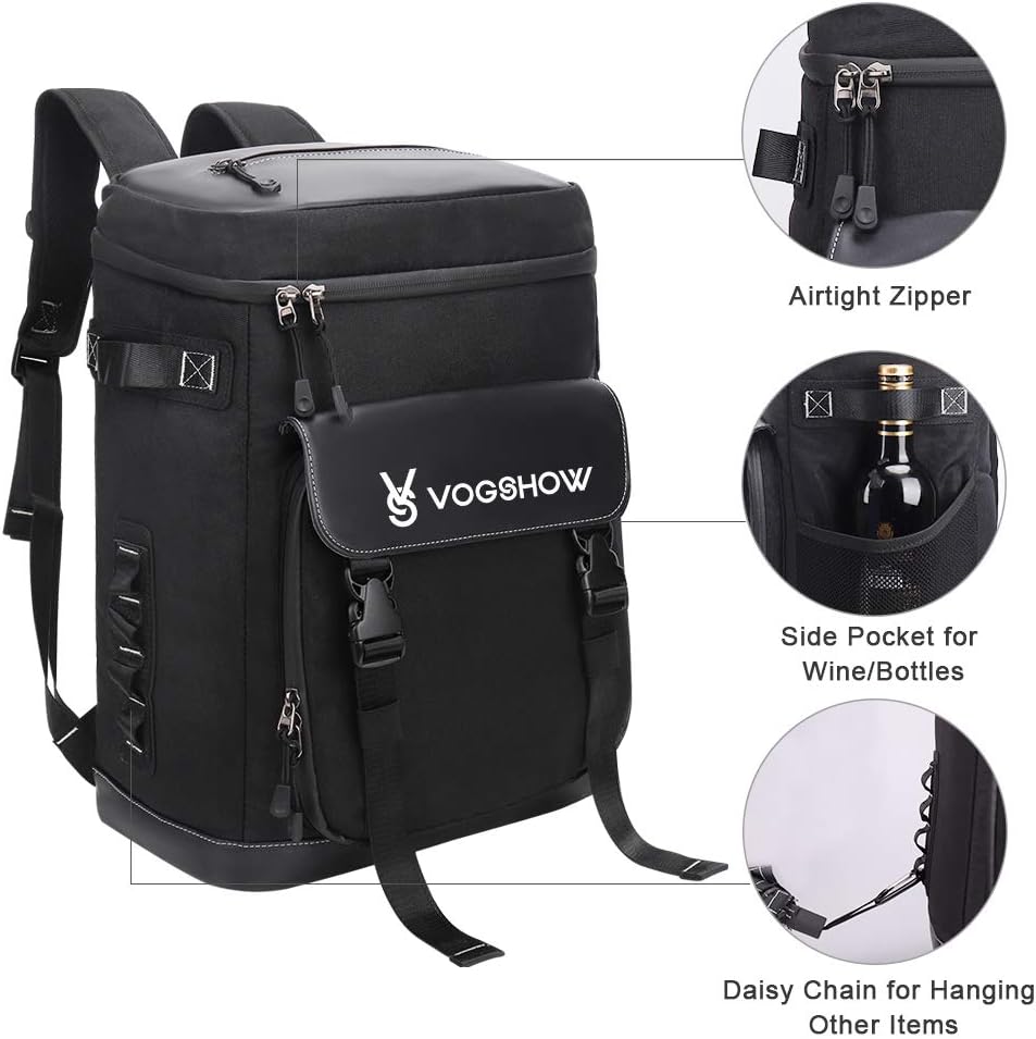 VS Vogshow 30L Large Cooler Backpack, Insulated Picnic Backpack Hamper Lunch Bag - Image 5