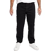 Kenneth Cole Mens Jeans Athletic Fit - Roomier Fit in Waist, Hip, and Thighs - Flexible Stretch Denim - Straight Leg Jeans