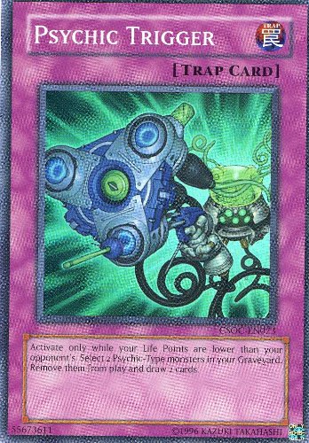 Yu-Gi-Oh! - Psychic Trigger (CSOC-EN073) - Crossroads of Chaos - Unlimited Edition - Super Rare