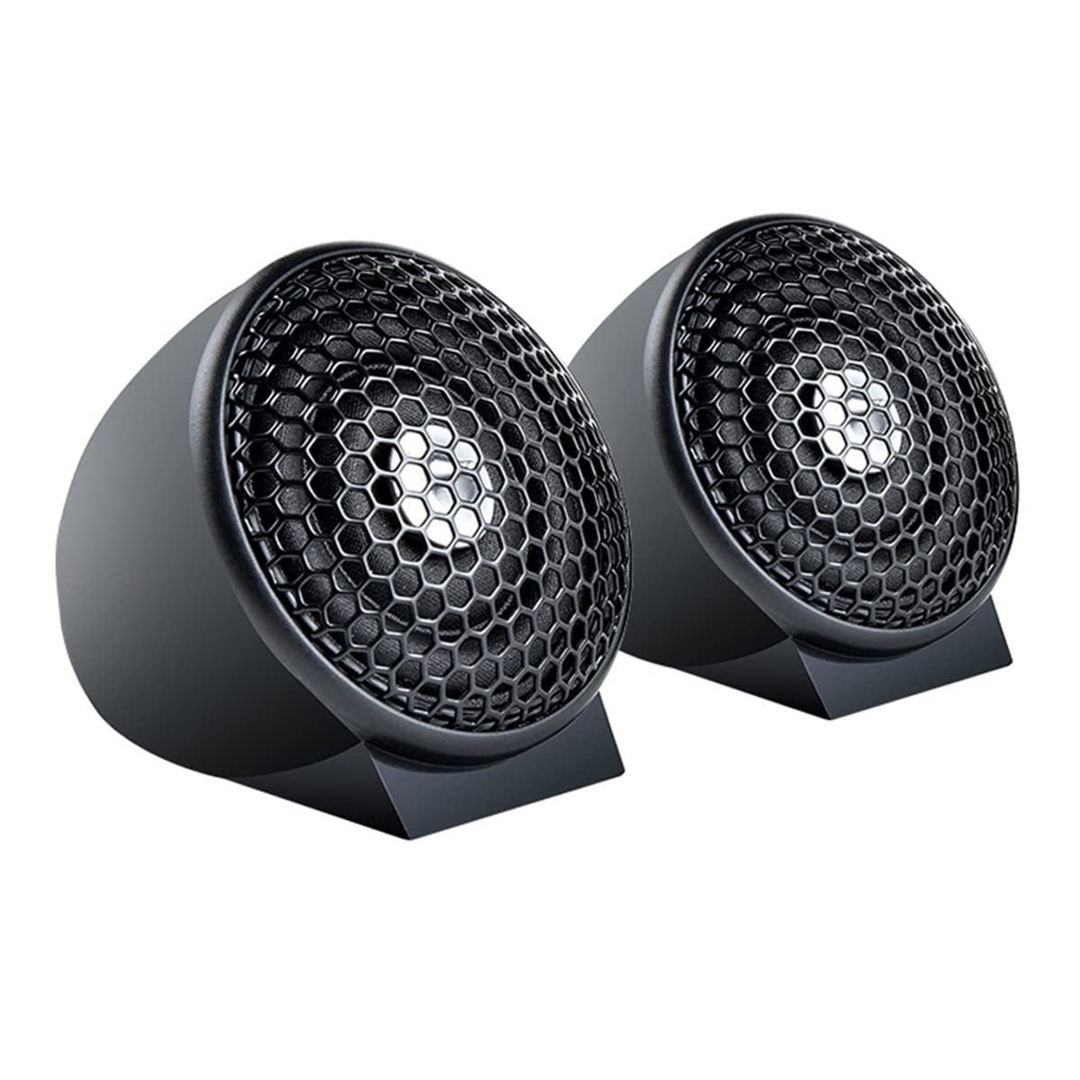 DriSentri 2pcs Car Tweeter Loudspeaker 150W 4Ohm Audio Subwoofer Silk Film for Car Modification Car Audio Modification Nondestructive