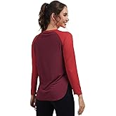 Femdouce Women's Sun Shirts UPF 50+ Lightweight Athletic Long Sleeve Tshirts Quick Dry Outdoor Running Workout Tops for Women