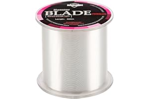 SeaKnight Blade Monofilament Fishing Line, 547Yds/ 1094Yds Japanese Material, High-Abrasion Resistance, Low-Ductility and Memory, Nylon Monofilament Line, for Fresh and Salt Water 2-35LB