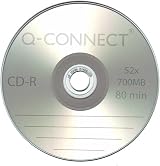 Q-CONNECT KF18020 52x Inkjet Printable CD-R Discs 700MB 80min 50 Pack view 3