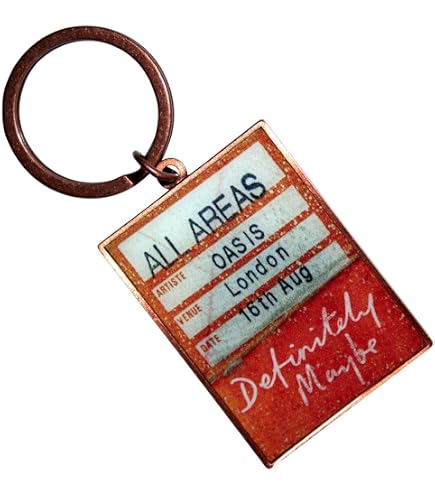 Rock Off officially licensed products Oasis Logo Sky Blue Metal