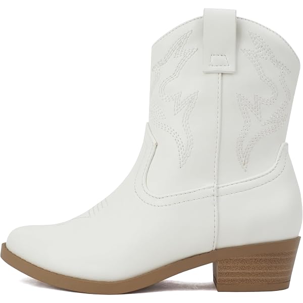 Dirty Laundry Women’s Up Beat Western Bootie – Stretch Material, Almond Toe, Inside Zip - View #2