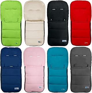 Fußsack/Sommerfußsack für Buggy Kinderwagen Jogger (ABS Rückseite) (Rosa)