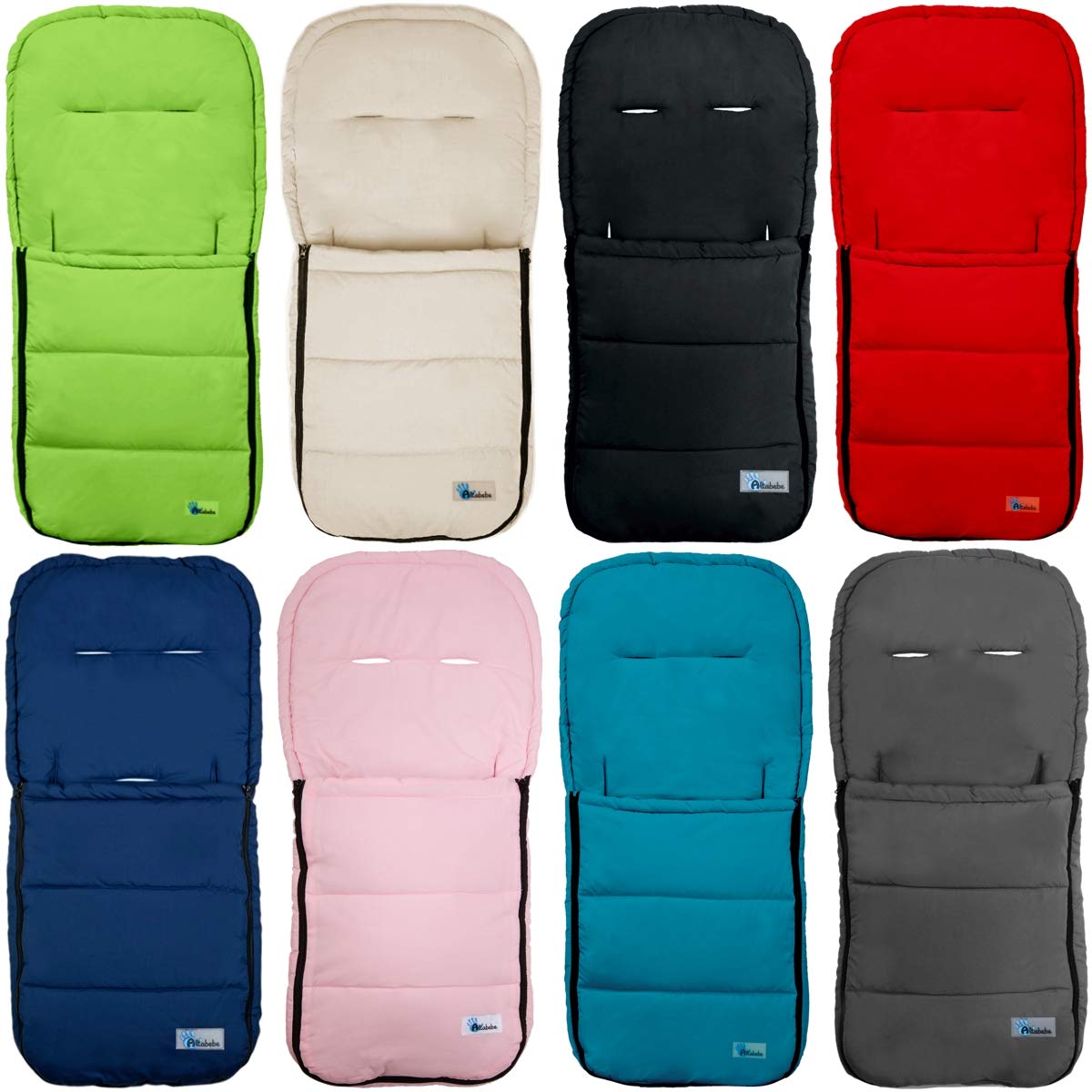 Fußsack/Sommerfußsack für Buggy Kinderwagen Jogger (ABS Rückseite) (Rosa)