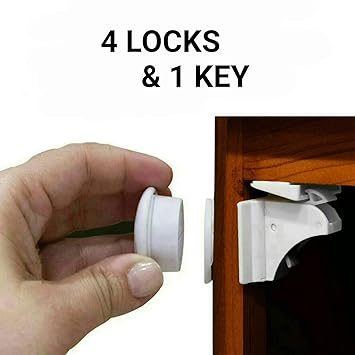 Amazon Com Eco Baby Magnetic Cabinet Locks Child Safety For