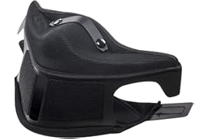 LS2 Gate/Blaze/Fast/Pioneer Snow Breath Guard Street Motorcycle Helmet Accessories - Black/One Size