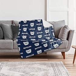 Butler University Blanket, 50"x60" Logo Pattern