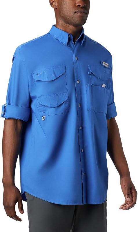 Bonehead - Camisa de Manga Corta para Hombre, Color Azul Vivo, Talla 4X