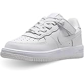 Easy-On White Kids' Nike Force 1 Low (PS)