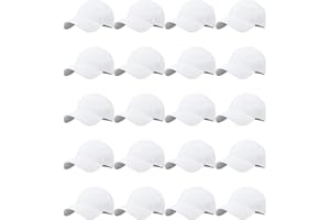 LYDTICK 20 Pack Baseball Cap Blank Trucker Hats Bulk Wholesale Sublimation Hats Adjustable Plain for Men Women