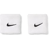 Nike Unisex Adult Swoosh Classic Wristband 2 Pack