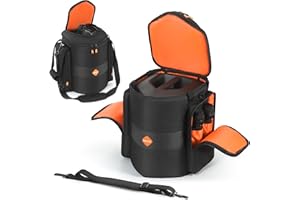 MRINCA Carrying Case Compatible with Bose S1 Pro/S1 Pro+, Protective Cover Bag with Shoulder Strap, Durable Design for PA System Speaker, Microphones, Charger & Accessories