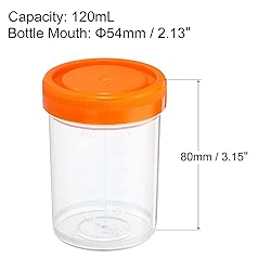 PATIKIL 120mL Sample Cups, 2 Pack Sample Containers