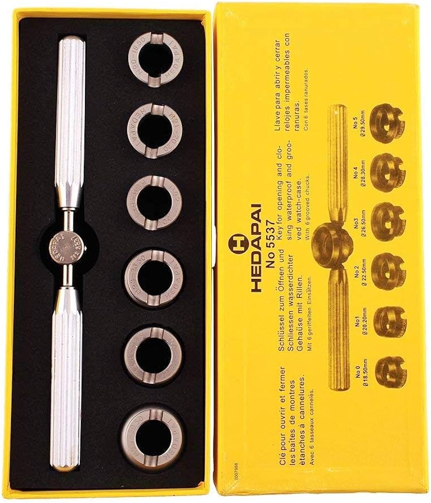 Watch Repair Tool 5537 Watch Back Case Opener Closer Remover for Rolex Tudor: Watches