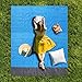 Mumu Sugar Sand Free Beach Blanket, Large Oversized Waterproof Quick Drying Ripstop Nylon Compact Outdoor Beach Mat Best Sand Proof Beach Mat for Travel, Camping, Hiking and Music Festivals(82” X79”)