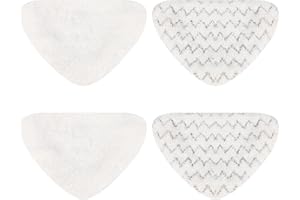 Wisorder 4 Pack Replacement Pads for Bissell PowerEdge and PowerForce Lift-Off Steam Mop 2078, 2165, 20781 Series, Bissel Poweredge Liftoff Pads