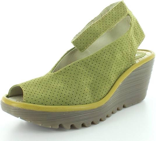 fly london perforated wedge