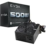 EVGA 600W 80 Plus Certified 100-W1-0600-K1 Power Supply, 600W
