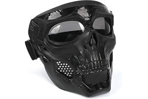Outamateur Skull Goggle Mask Riding Mask Safety Road Riding UV Motorbike Glasses