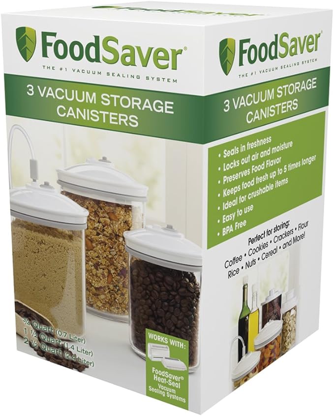 FoodSaver Vacuum Storange Canister Set 