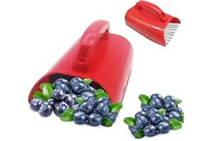 Berry Picker,2025 New Upgrade Blueberry Picker with Metal Comb and Ergonomic Handle for Easier Berry Picking,Berry Picking To