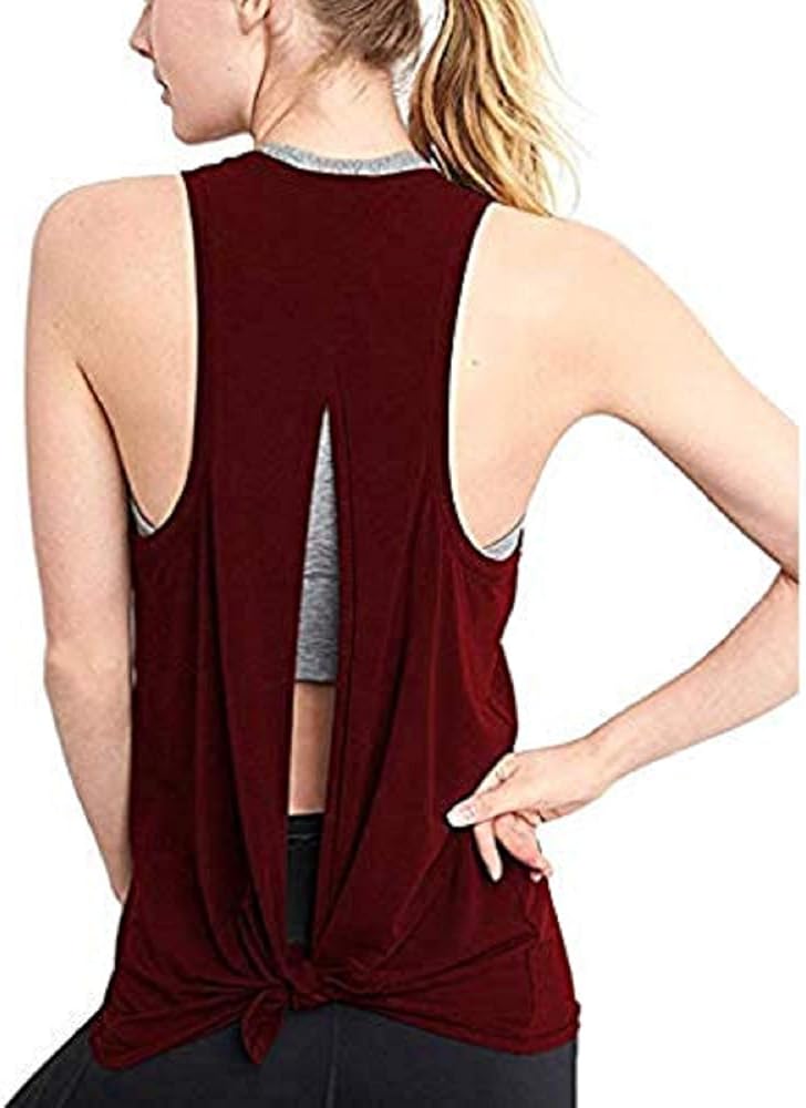 tie back gym top