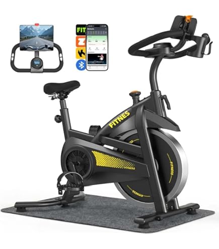 Bicicleta Spinning Profissional LZX-D06, Tela Touch 18,5 Polegadas