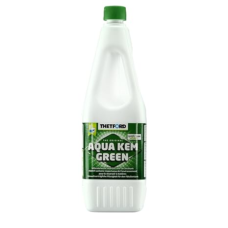 6x Sanitärflüssigkeit 1,5 L Aqua Kem Green Thetford