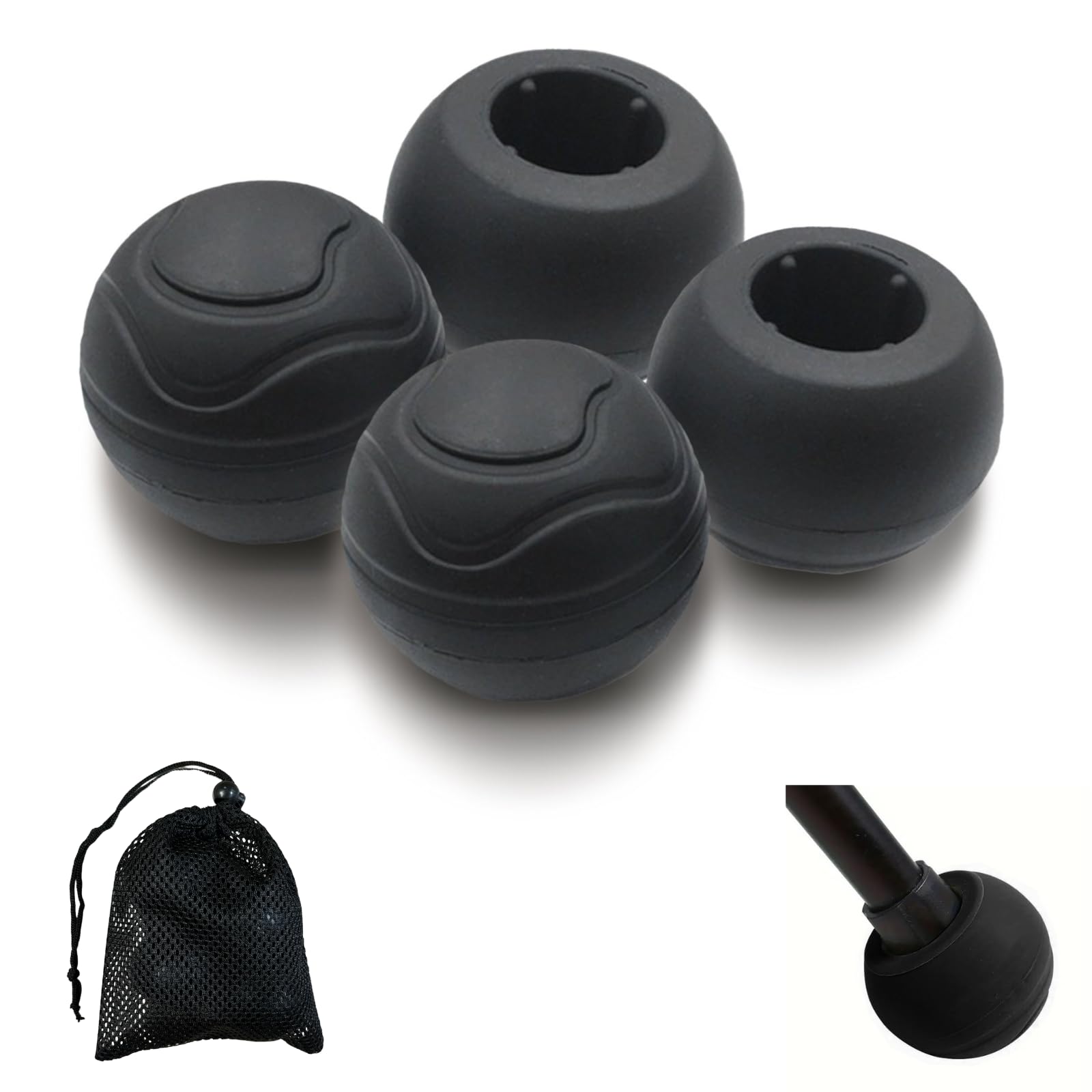 ヘリノックス チェア 脚カバー アウトドア チェアワン チェアツー用 4個セットの商品画像