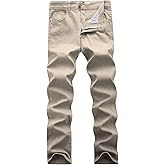 WULFUL Men's Slim Fit Skinny Stretch Comfy Jeans Denim Pants