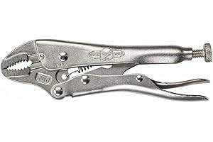 Irwin 902L3 5WR-3 Vise Grip 1-1/4-Inch Jaw Capacity 5-Inch Curved Jaw Locking Plier with Wire Cutter