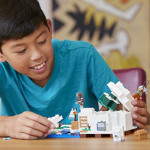 LEGO Minecraft The Polar Igloo 21142 Building Kit (278 Pieces) in