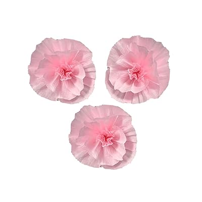 Buy 3pcs Crepe Paper Flowers Paper Flower Decoration Handcrafted Flowers Party Wedding Backdrop Flower For Nursery Baby Showers Birthday Photo Backdrop Bridal Shower Centerpiece 4inch Pink Online In Kazakhstan B07wtnzbxm