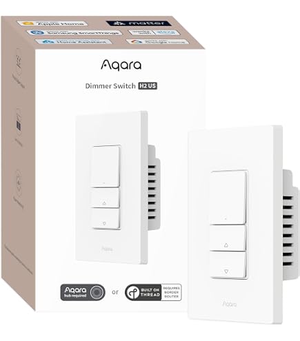 Sinopé Smart Adaptive Phase Dimmer DM2550ZB – 600W/120V, Zigbee, Works With Alexa, Google, SmartThings, Reverse Phase For LEDs