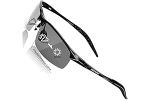 ROCKNIGHT Driving HD Polarized UV400 Protection Ultra light Al-Mg Golf Fishing Outdoor Sunglasses