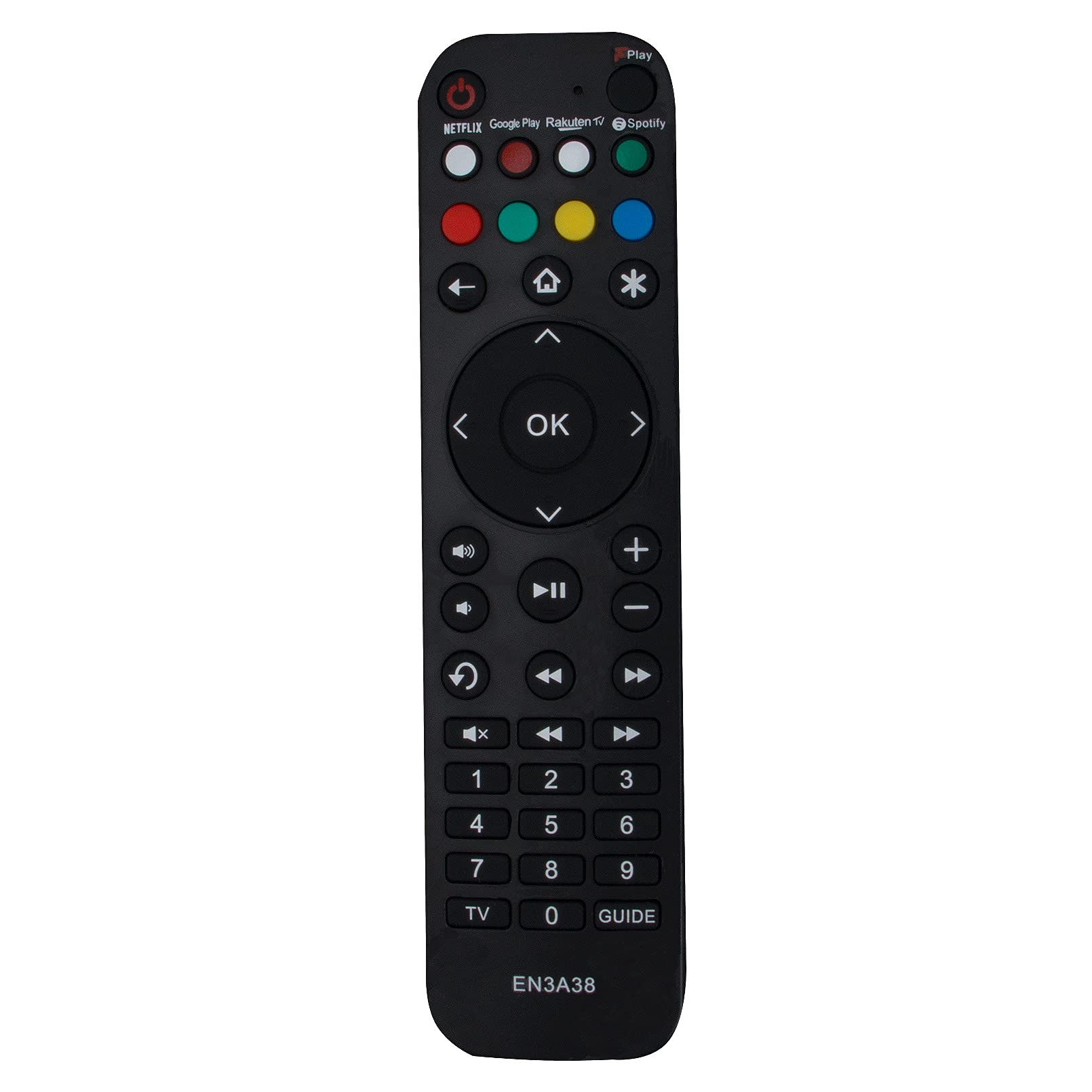 New EN3A38 Replace Remote Control - VINABTY EN3A38 Remote Control Replacement fit for Hisense TV B7120 R43B7120UK R50B7120UK R55B7120U R55B7120UK R65B7120U R65B7120UK Remote Controller