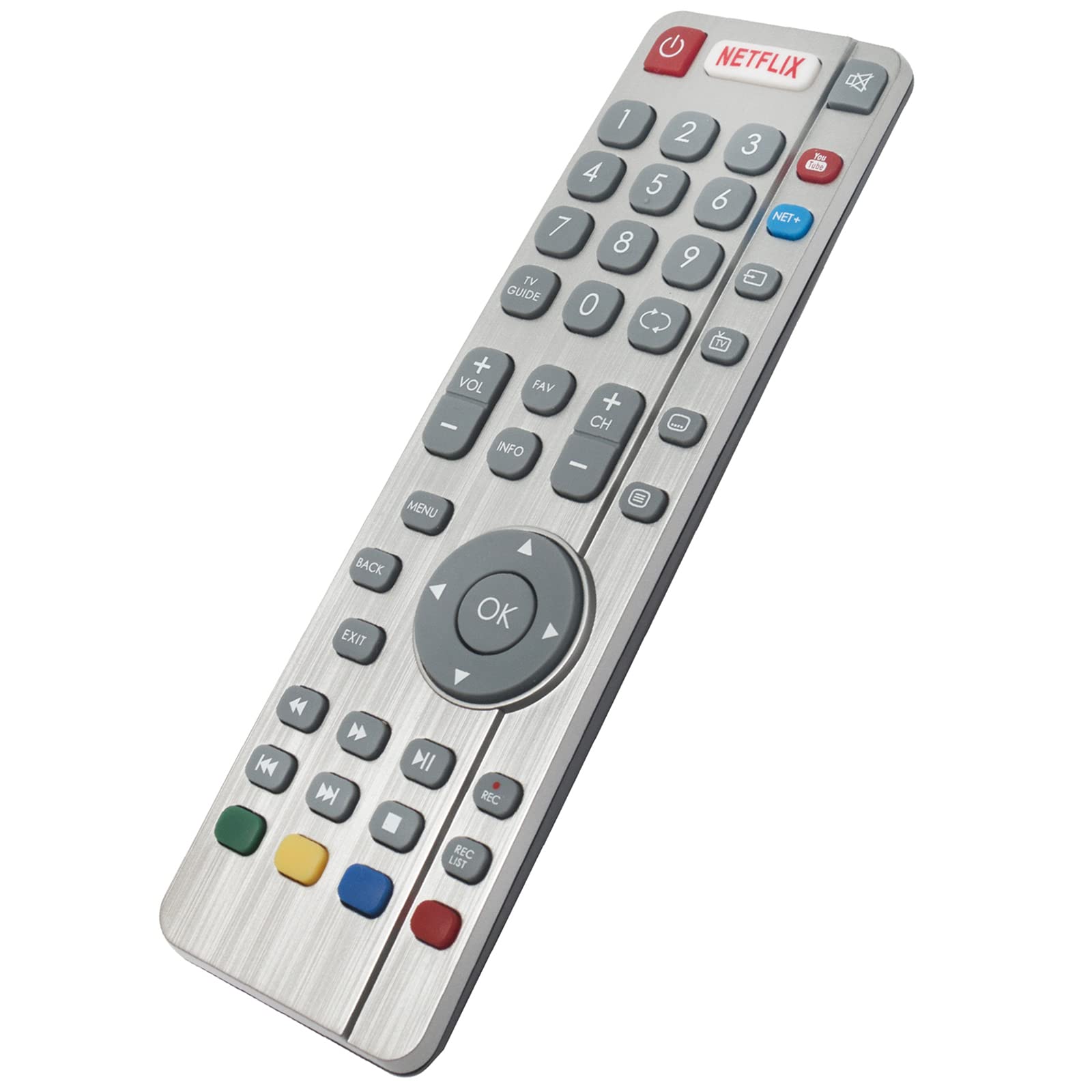 SHWRMC0116 Replace Remote fit for Sharpp LCD TV LC-43CUG8052E LC-49CUG8052E LC-55CUG8052E LC-65CUG8052E LC-43CUG8052K LC-49CUG8052K LC-55CUG8052K LC-65CUG8052K LC-32CHG6352E LC-32CFG6352E